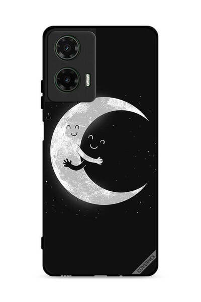 Covernex غطاء حماية لهاتف موتورولا موتو جي 35 5G بتصميم عناق القمر والسماء ال...