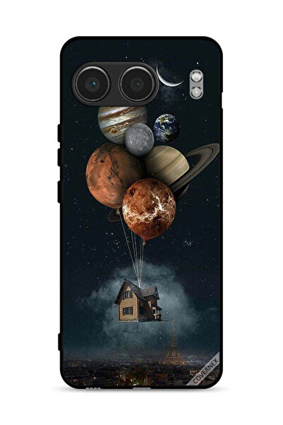 Covernex غطاء حماية لهاتف OnePlus Nord 4 5G بتصميم Balloon Planets Takes Home