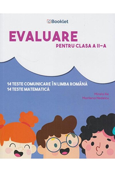 Editura Booklet Evaluare pentru clasa a II-a. 14 teste comunicare