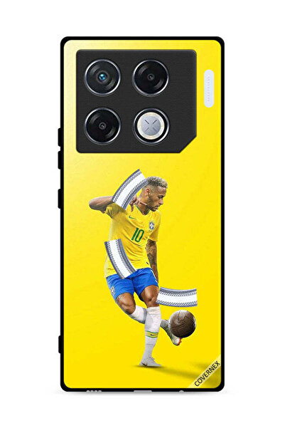 Covernex غطاء حماية لهاتف Infinix GT 20 Pro 5G، نيمار مع كرة قدم