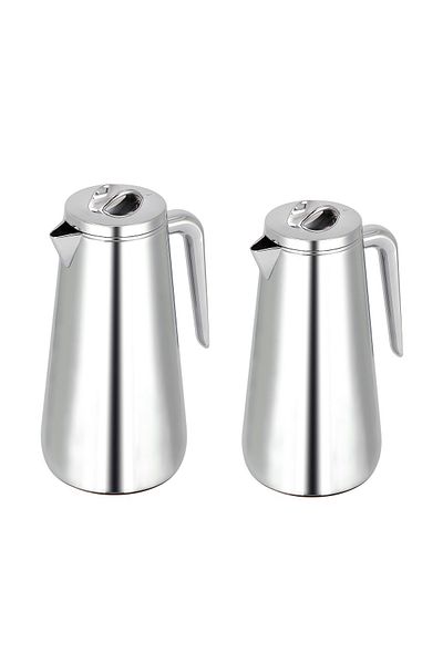 Generic Steel Vacuum Flask Setf Eve 1L+1.3L