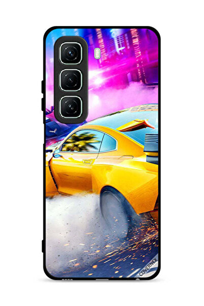 Covernex غطاء حماية لهاتف Infinix Hot 50 5G بتصميم سيارة سباق