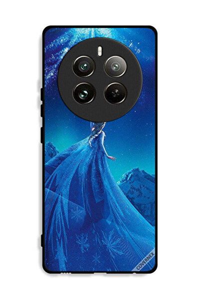 Covernex غطاء حماية لهاتف Realme 12 Pro Plus 5G بطبعة فروزن إلسا