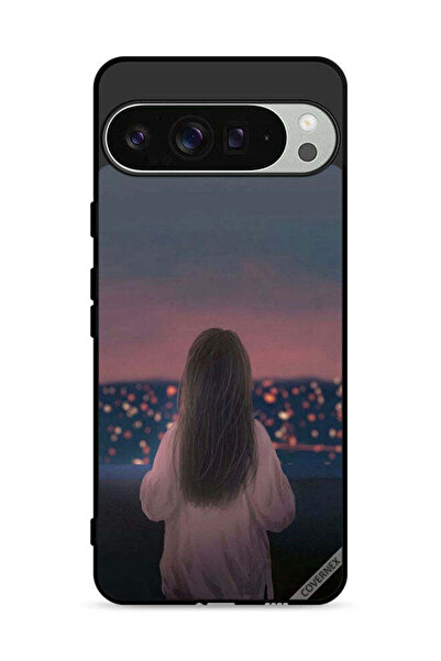 Covernex غطاء حماية لهاتف Google Pixel 9 Pro XL بتصميم فتاة واقفة