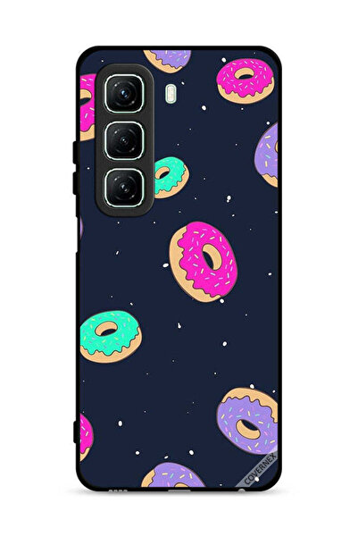 Covernex غطاء حماية لهاتف Infinix Hot 50 5G بطبعة دوناتس