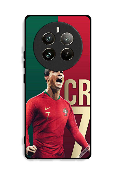 Covernex غطاء حماية لهاتف Realme 12 Pro 5G من تشكيلة كريستيانو رونالدو لفريق ...
