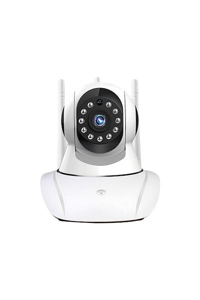 Vaxiuja Camera de supraveghere, Vaxiuja, ABS, Rotire la 355°, Full HD 1080P, Alb