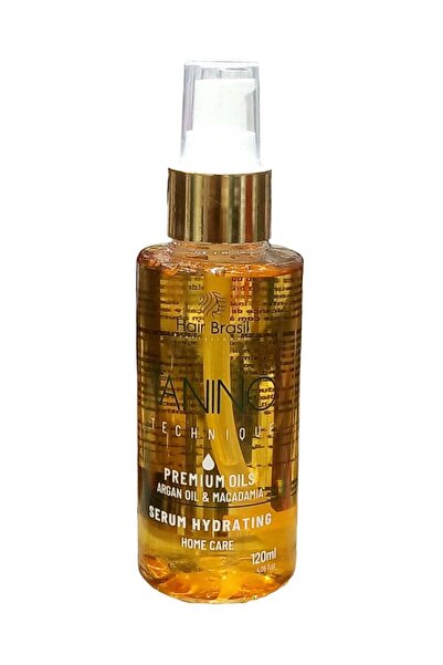 Hair Brasil profissional سيروم تانينو تكنيك بريميوم أويلز بزيت الأرغان والمكا...