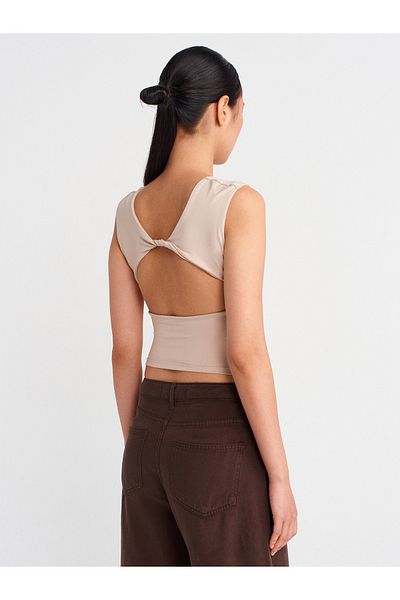 Dilvin 21132 Backless Drawstring Ball-Stone