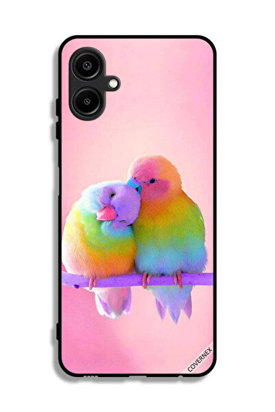 Covernex غطاء حماية لهاتف سامسونج جالاكسي F06 5G بنقشة طيور لطيفة