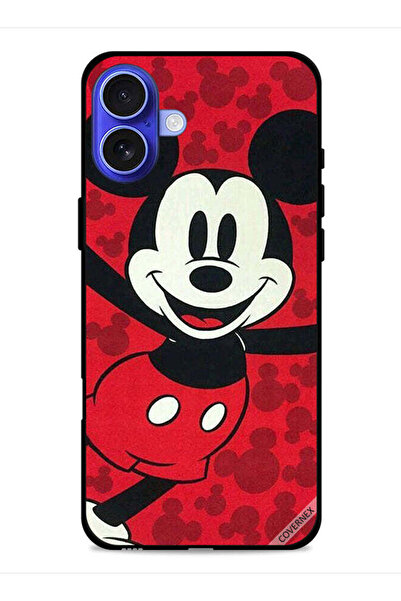 Covernex غطاء حماية لجهاز آيفون 16 من آبل ميكي ماوس السعيد