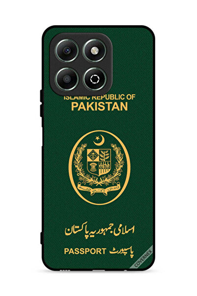 Covernex غطاء حماية لهاتف Honor X6b 4G بنمط جواز سفر باكستاني