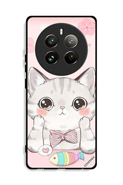 Covernex غطاء حماية لهاتف Realme 12 Pro Plus 5G بتصميم سمكة القط