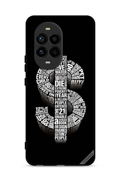 Covernex غطاء حماية لهاتف هواوي نوفا 13 برو 5G بطبعة دولار الخط