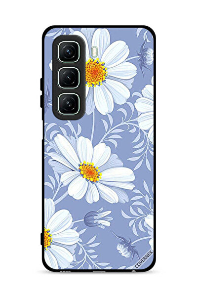 Covernex غطاء حماية لهاتف Infinix Hot 50 5G بطبعة زهور متفتحة