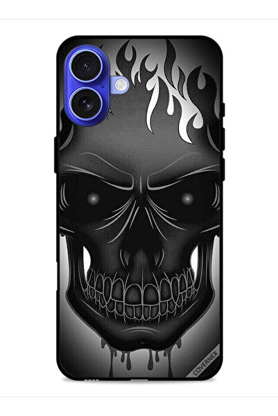 Covernex غطاء حماية لجهاز Apple iPhone 16 Plus بتصميم جمجمة