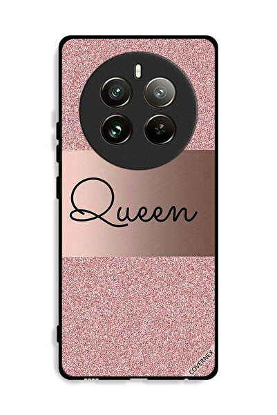 Covernex غطاء حماية لهاتف Realme 12 Pro 5G بخلفية لامعة من Queen Glitters