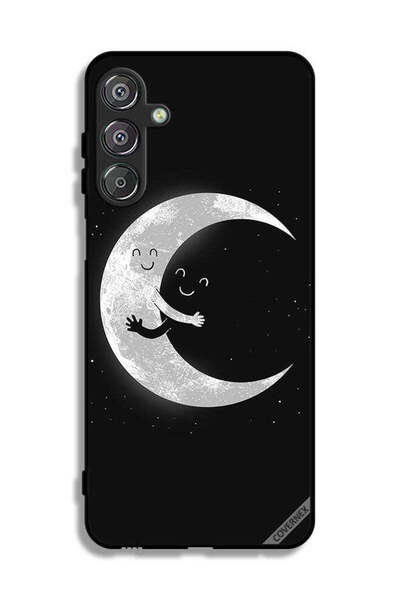 Covernex غطاء حماية لهاتف سامسونج جالاكسي M16 5G بتصميم عناق القمر والسماء ال...