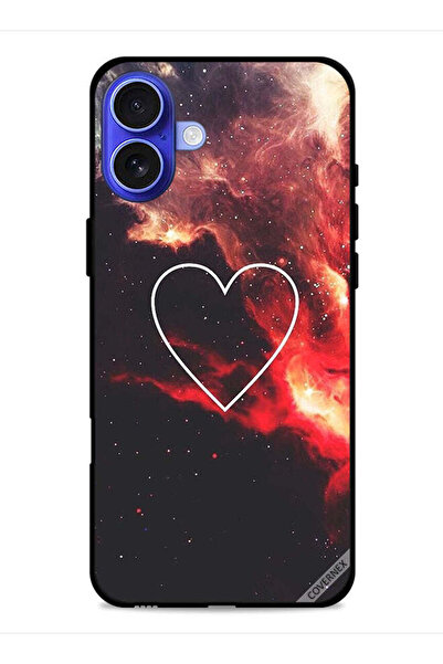 Covernex غطاء حماية لجهاز آيفون 16 من آبل بتصميم قلب في الفضاء