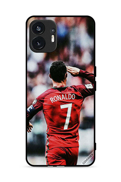 Covernex غطاء حماية لهاتف Nothing Phone (2) 5G يحمل صورة رونالدو تحية للحشد