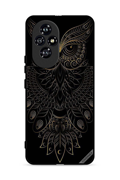 Covernex غطاء حماية لهاتف Honor 200 5G بتصميم بومة زهرية عصرية