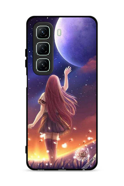 Covernex غطاء حماية لهاتف Infinix Hot 50 5G بتصميم Touching Moon