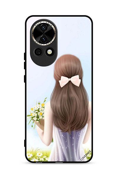 Covernex غطاء حماية لهاتف هواوي نوفا 13 5G، فتاة جميلة