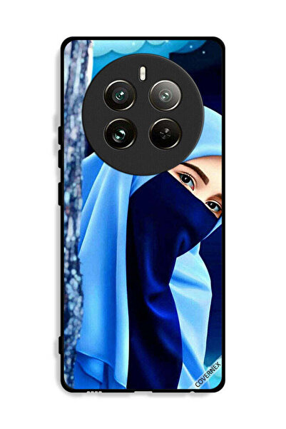Covernex غطاء حماية لهاتف Realme 12 Pro Plus 5G بنقشة فتاة محجبة