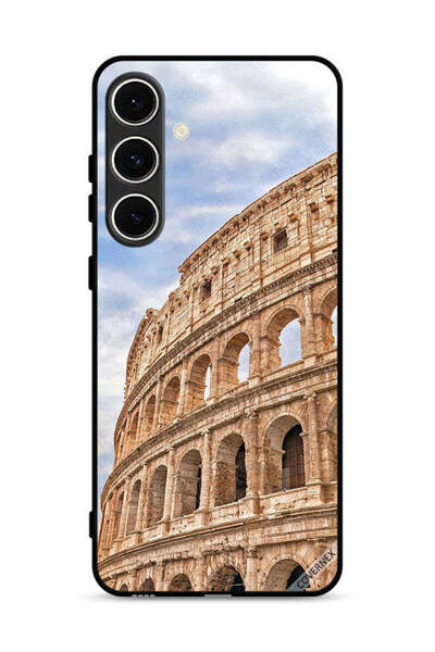 Covernex غطاء حماية لهاتف سامسونج جالاكسي S24 FE 5G بتصميم مبنى عتيق
