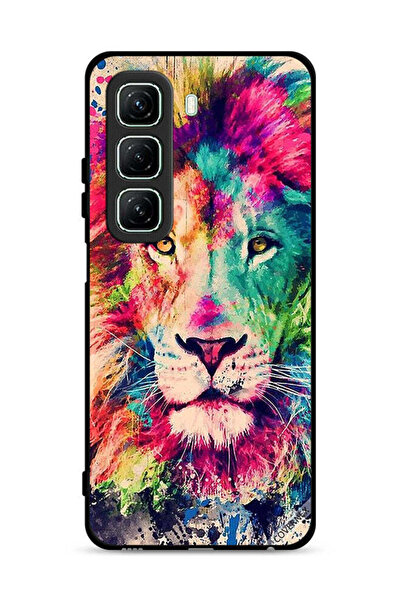 Covernex غطاء حماية لهاتف Infinix Hot 50 5G بطبعة أسد