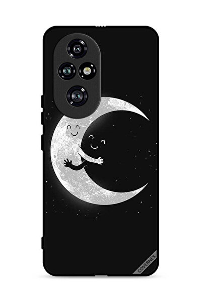 Covernex غطاء حماية لهاتف Honor 200 Pro 5G بتصميم عناق القمر والسماء المظلمة