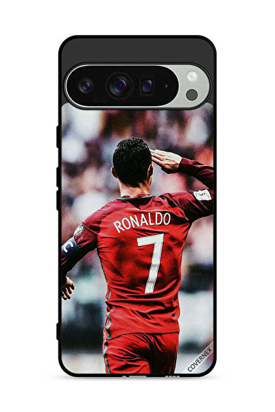 Covernex غطاء حماية لهاتف Google Pixel 9 Pro بتصميم رونالدو تحية للجمهور