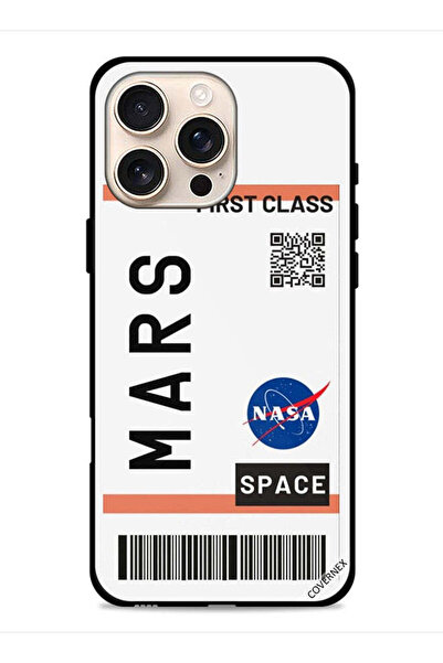 Covernex غطاء حماية لجهاز Apple iPhone 16 Pro Max بتصميم Mars Art Clip