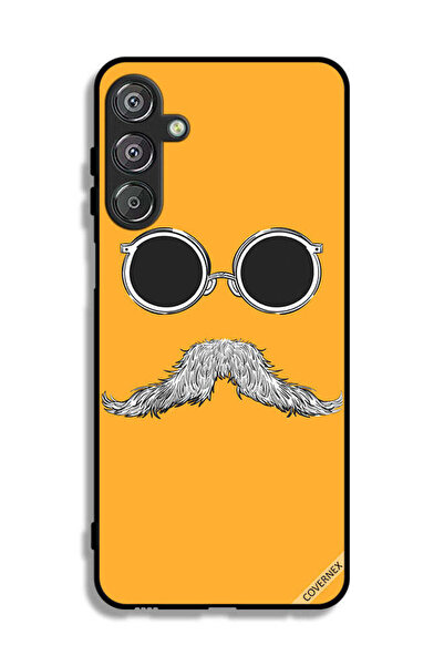 Covernex غطاء حماية لهاتف سامسونج جالاكسي F16 5G برسومات نظارات وشارب