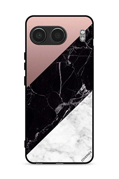 Covernex غطاء حماية لهاتف OnePlus Nord 4 5G بنمط مزيج من الرخام واللون العادي