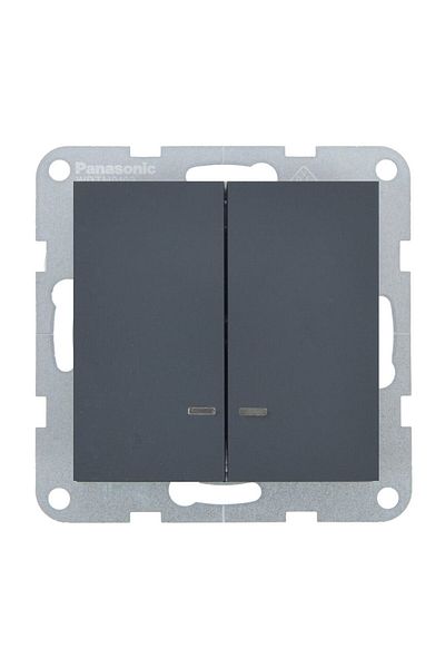 PANASONIC Switch Mechanism with LED, Karre Plus 55, Soft Touch Night