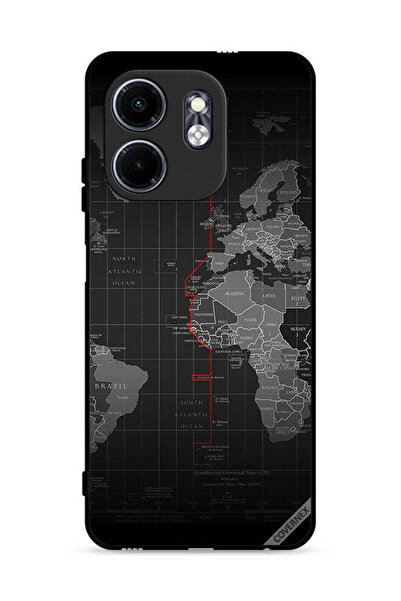 Covernex غطاء حماية لهاتف Infinix Smart 9 4G بتصميم خريطة العالم