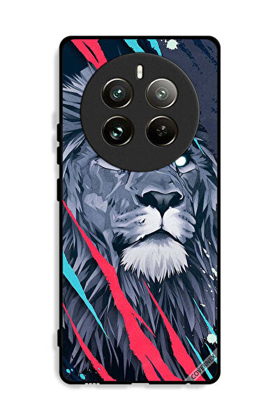 Covernex غطاء حماية لهاتف Realme 12 Pro Plus 5G برسومات الأسد الملك