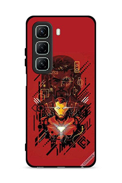 Covernex غطاء حماية لهاتف Infinix Hot 50 5G برسومات الرجل الحديدي