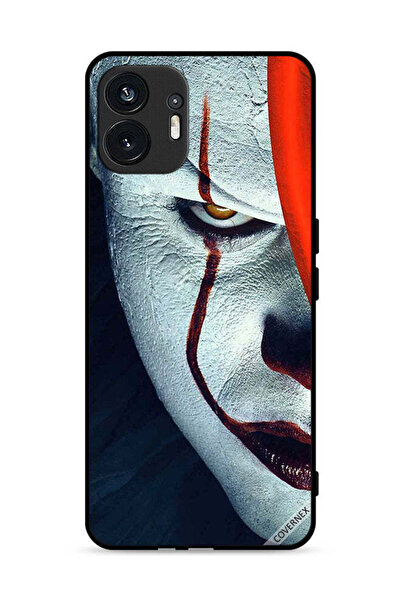 Covernex غطاء حماية لهاتف Nothing Phone (2) 5G بتصميم نصف وجه الجوكر
