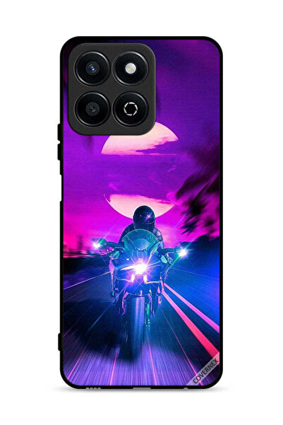 Covernex غطاء حماية لهاتف Honor Play 60 Plus 5G مع خلفية رجل على دراجة