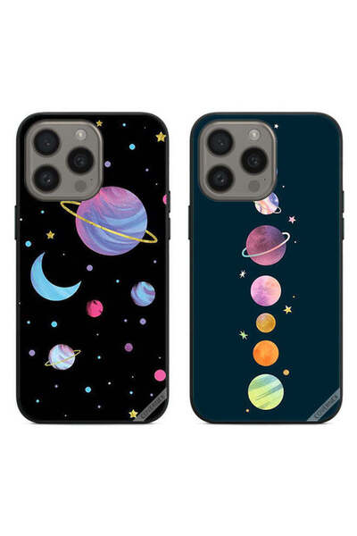 Covernex حافظتان لهاتف Apple iPhone 15 Pro Max، أغطية حماية، كواكب وفن ونجم ف...