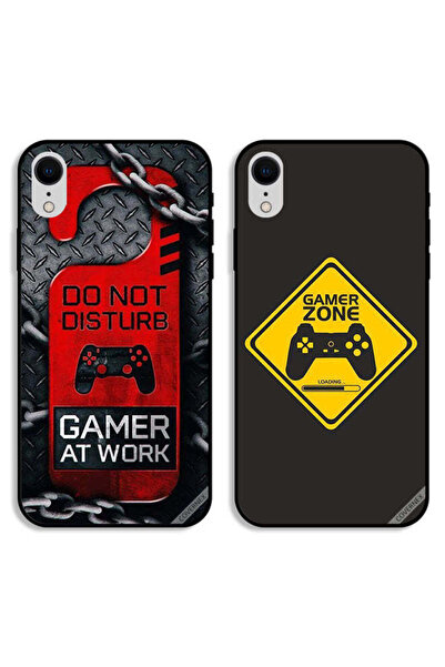 Covernex حافظتان لهاتف Apple iPhone XR - أغطية حماية Gamer Zone وGame At Work