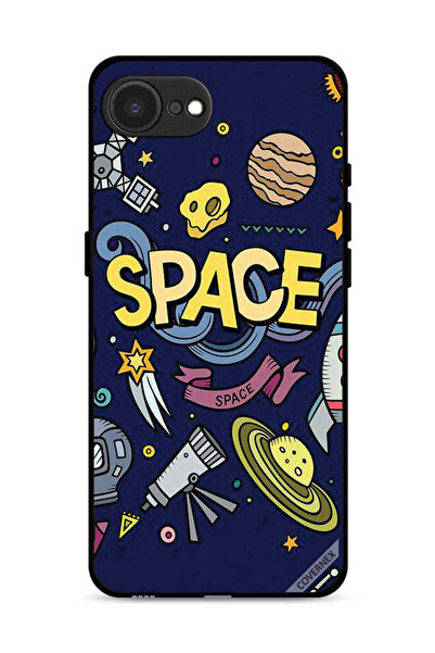 Covernex غطاء حماية لجهاز Apple iPhone 16e برسومات فنية فضائية