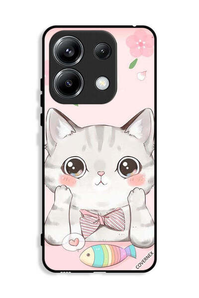 Covernex غطاء حماية لهاتف Xiaomi Poco M6 Pro 4G بتصميم سمكة القط