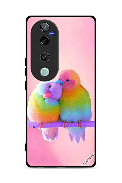 Covernex غطاء حماية لهاتف Vivo S19 Pro 5G بنقشة طيور لطيفة