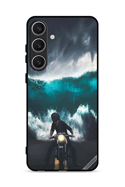Covernex غطاء حماية لهاتف سامسونج جالاكسي S25 بلس بتصميم موجة مائية