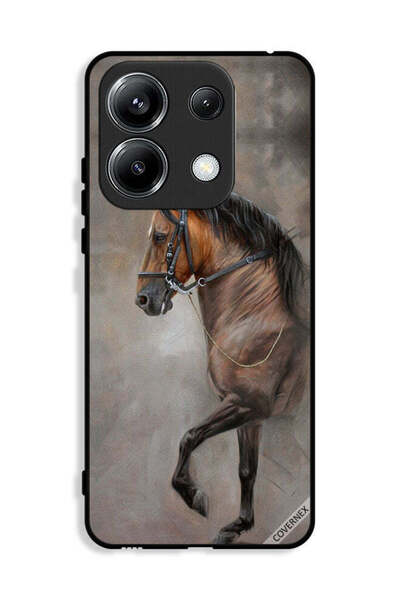 Covernex غطاء حماية لهاتف Xiaomi Poco M6 Pro 4G، صورة حصان عتيقة