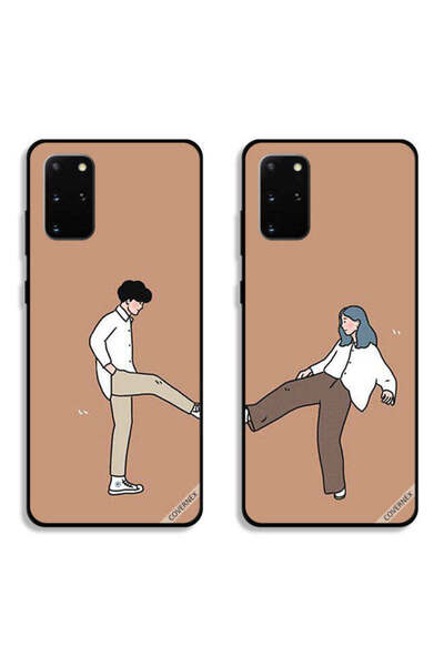 Covernex حافظتان لهاتف سامسونج جالاكسي S20 بلس، أغطية حماية للقدمين، أغطية خل...