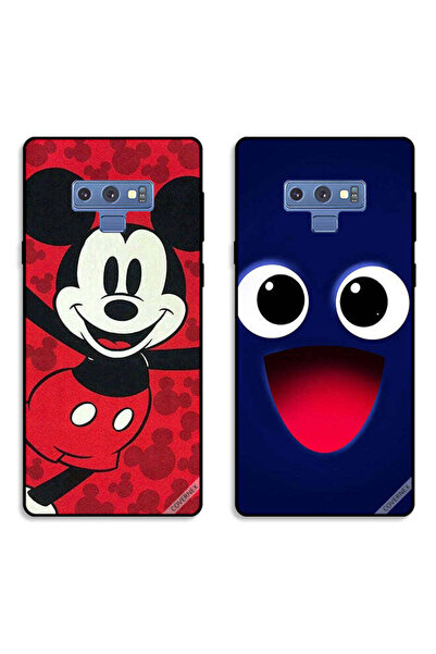 Covernex حافظتان لهاتف سامسونج جالكسي نوت 9، أغطية حماية برسومات ابتسامة سعيد...